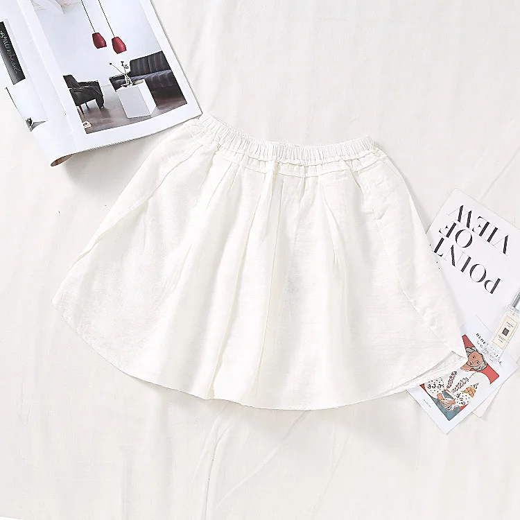 

Stock WOMEN'S Dress Overstock Korean-style Solid Color Elastic Waist Skirt Women's High-waisted A- line Short Skirt Versatile 8.