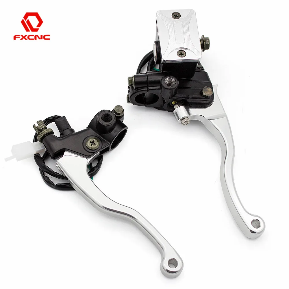 

7/8" Motorcycle Master Cylinder Hydraulic Brake Clutch Lever For Kawasaki KX 65 85 125 250 250F KLX KDX 125 250