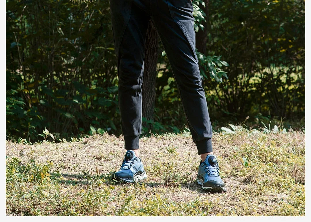 Xiaomi Mijia FREETIE Кнопка Спорт на открытом воздухе обувь высокие эластичные мягкие кнопки шнурки удобные кроссовки для бега