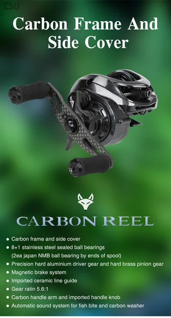 リール SPIRIT FOX ツリノヤ SPIRIT FOX スピリットフォックス 中華製 ベイトフィネス