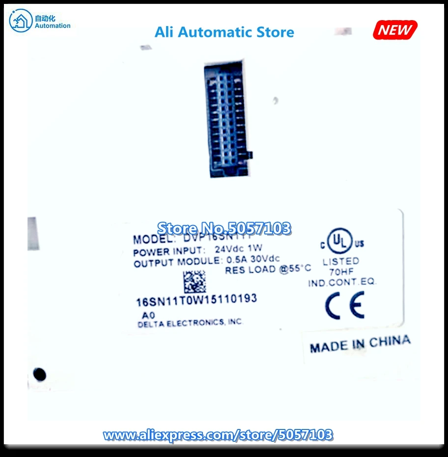 DVP16SN11T 16 точка расширение машина 16DO Силовые транзисторы NPN 24Vdc 0.5A