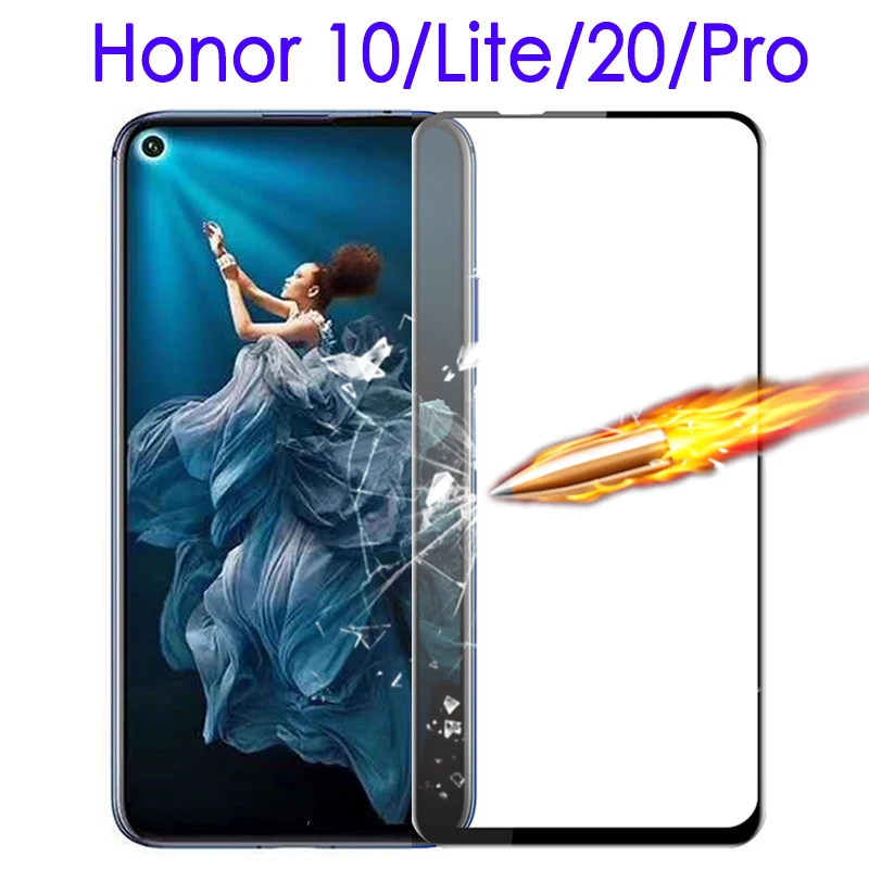 Honor 20 защитное стекло на 10 светильник lite 20pro безопасная защита экрана для huawei Honor10