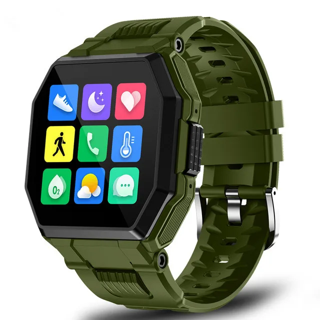 S9 Smart Watch Bluetooth Call Mens Woman Full Touch Control Fitness Tracker Blood Pressure Heart Rate Bracelet Sports Smartwatch 