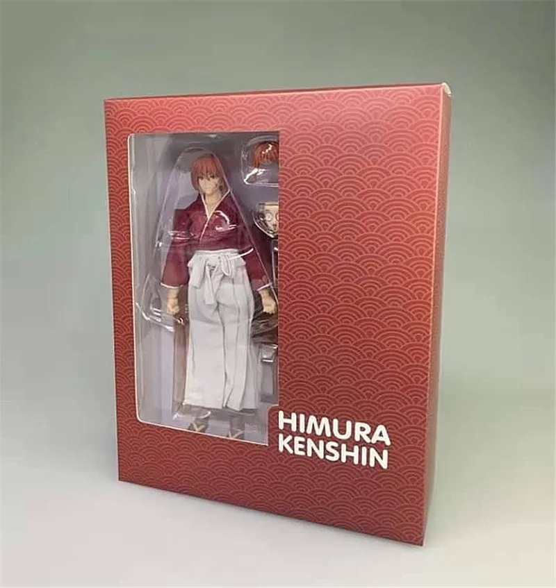 Dasin GT Модель 6 дюймов фигурка аниме rurouni kenshin HIMURA KENSHIN ND047 - Цвет: red