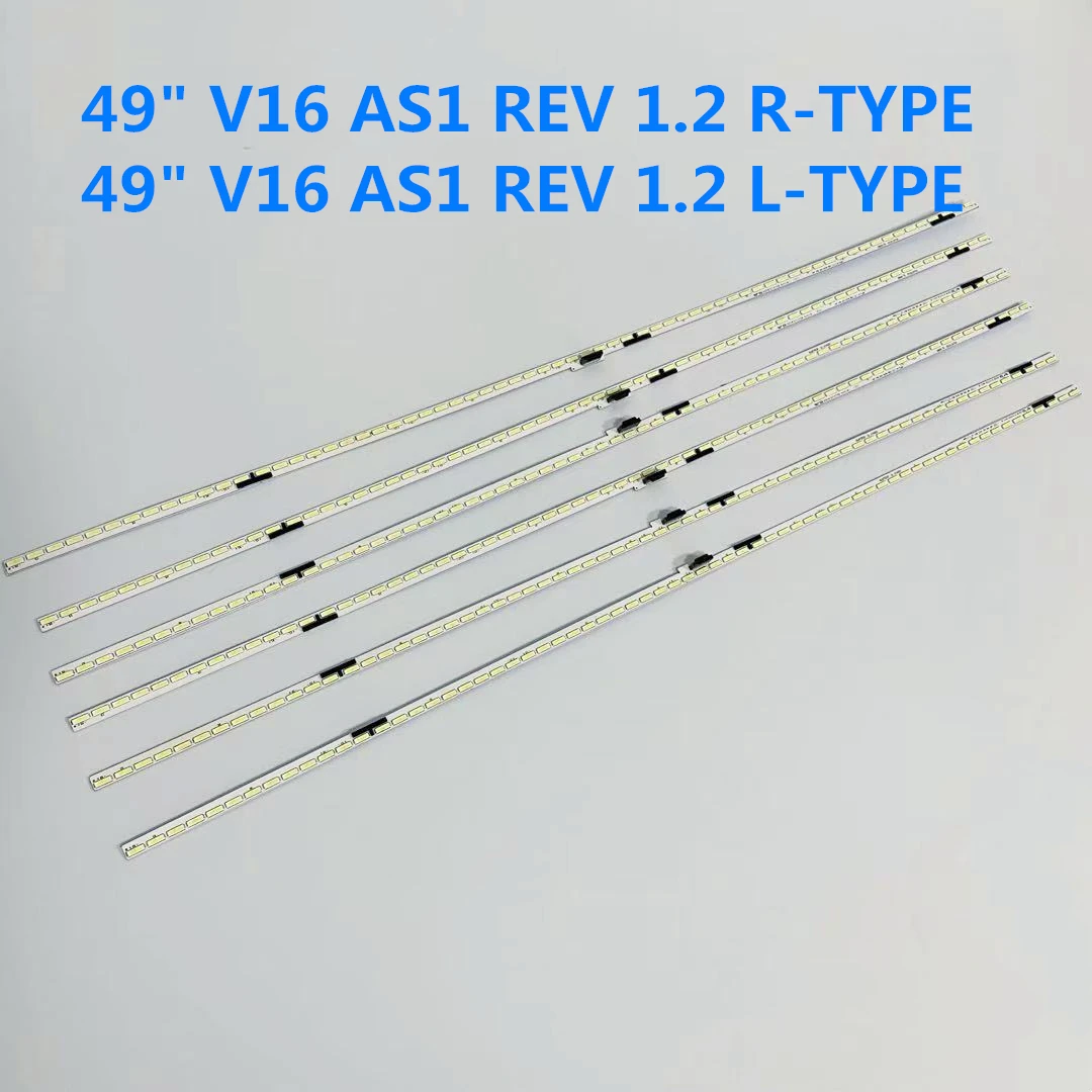 Светодиодная подсветка 66 светодиодный S 535MM 49V16 49 &quotV16 AS1 2475 rev1.2 1 L-type R-type 6922L-0194A
