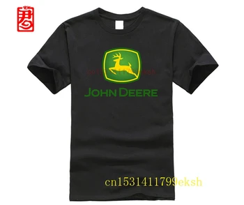 

Hip-Hop Splicing Tee Tops ShirtJohn Beer John Deer Funny Logo T-Shirt Size S To 3XL Crew Neck Regular Short sbz1188 2