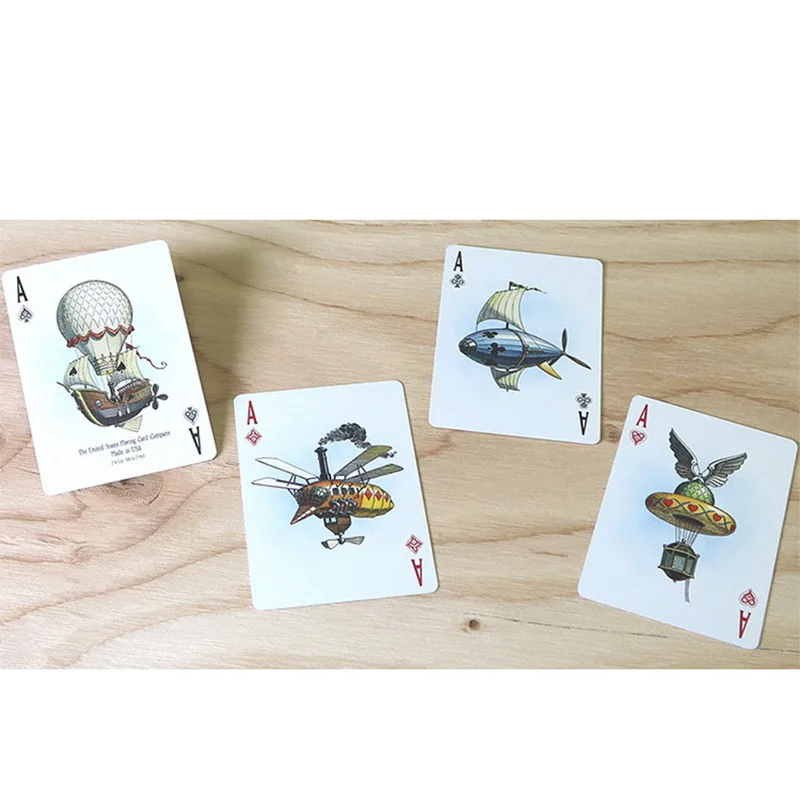 1 шт летающие машины игральные карты 88*63 мм бумажные карты магический покер карты магический трюк Коллекционная карта