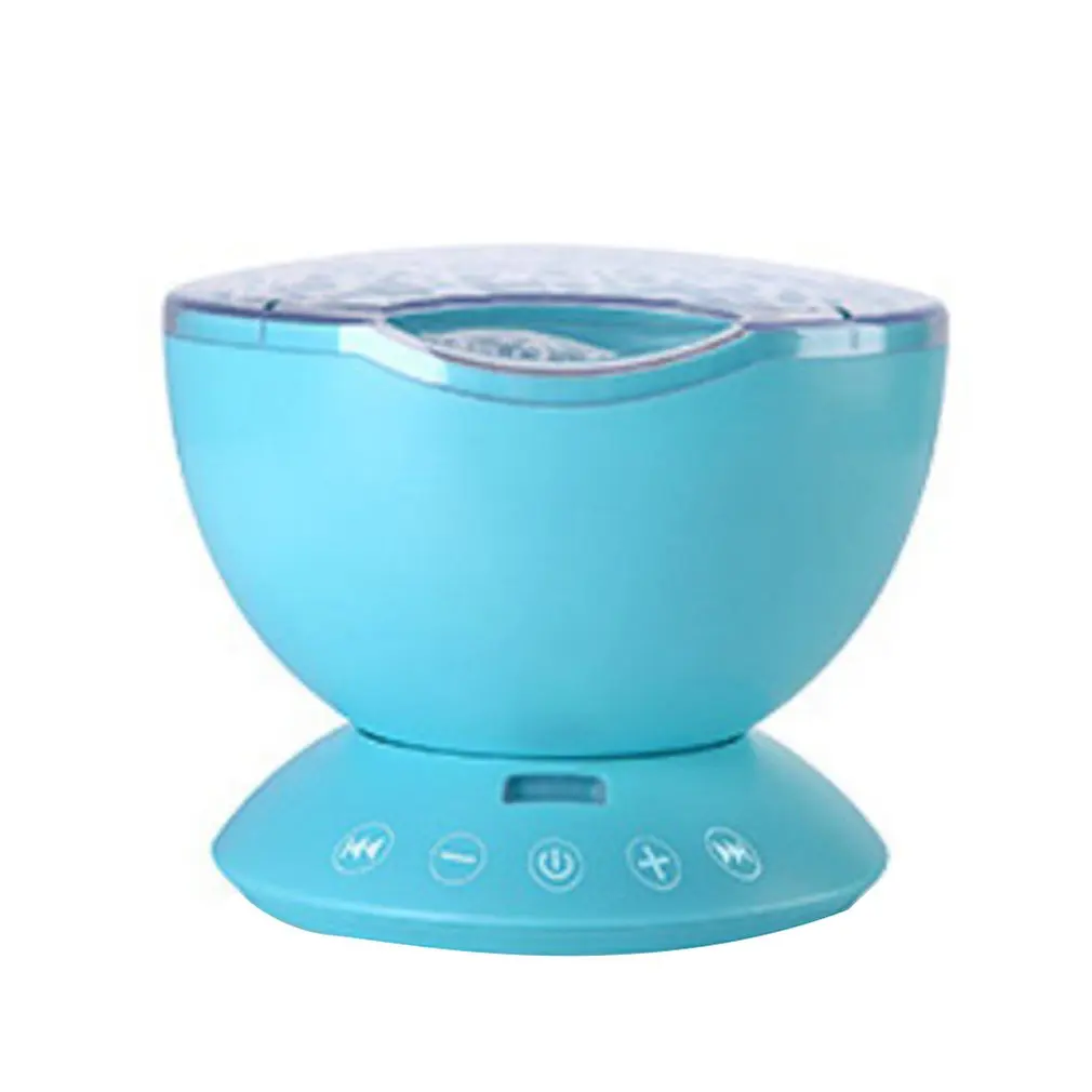 

New Upgrade Romantic Ocean Wave Projector Starry Colorful Music+Lamp Card Night Light with Remote Controller Drop Shipping