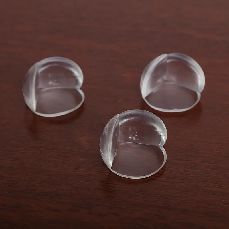 

Children's Safe Spherical Bumper Home Table Corner High Transparent Silicone Anti-Collision Corner Can Be Customized Wholesale