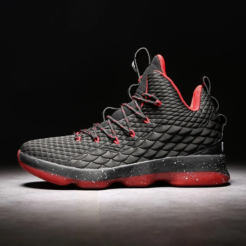 Мужская баскетбольная обувь Jordan кроссовки Jordan 11 Lebron 15 Kyrie 5 кроссовки Zapatillas Баскетбол Hombre дышащие Uptempo ботинки