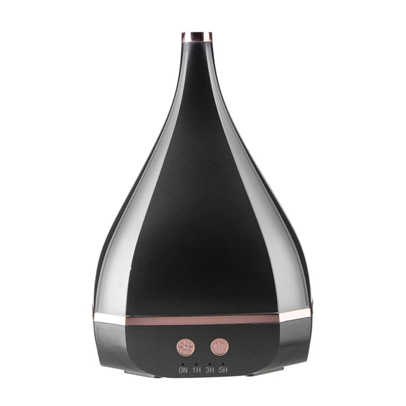 Air Humidifier Aroma Diffuser Mist Maker Essential Oil 7 Color for Office Home 400Ml Black UK Plug | Бытовая техника