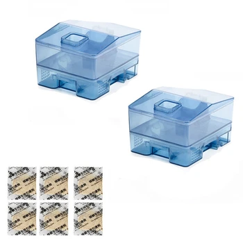 

2PCS Cockroach Trap Capture Case Effective Cockroach Traps Box Reusable Cockroach Catcher for Kitchen