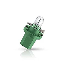 For BAX 12 V-2 W (BAX8, 5D/2) Green 12600CP