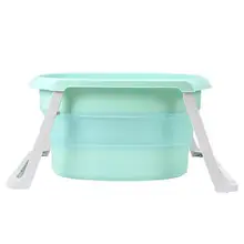 Небольшая Ванна складываемая портативная ванная для взрослых Ванна утолщенная ванна для взрослых ванна для тела водосберегающая