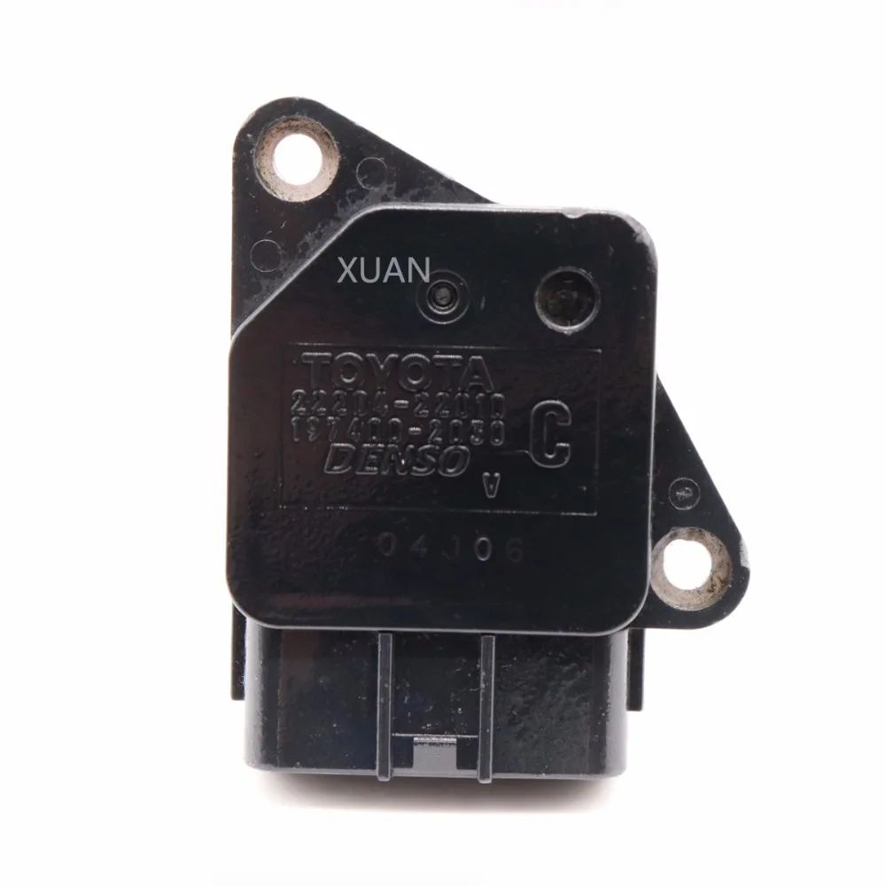 Датчик воздушного потока XUAN MAF для Toyota 4 Runner Avalon Camry Celica Corolla Echo high Lander Matrix MR2 Prius 22204