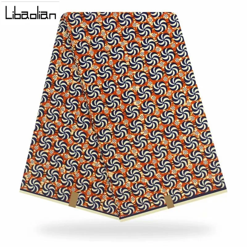 Новое поступление хлопок африканская вощеная ткань воск для батика африканская ткань для печати воск 6 ярдов/шт для вечерние платья F908-28