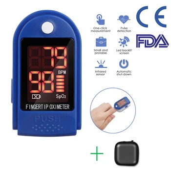 

Finger Oximeter Pulse Detection Oximeter Blood Saturometer Monitor SPO2 PR Portable Pulse Oximeter Pulse Oximeter