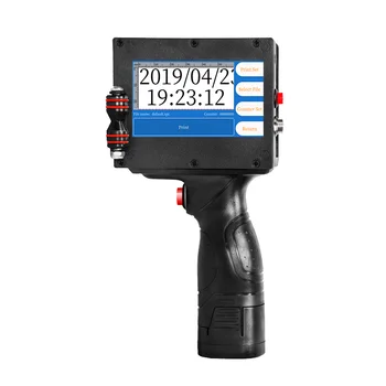

600dpi High Resolution 12.7mm 25.4mm 50mm handheld Date Coding Machine Inkjet Hand Jet Printer
