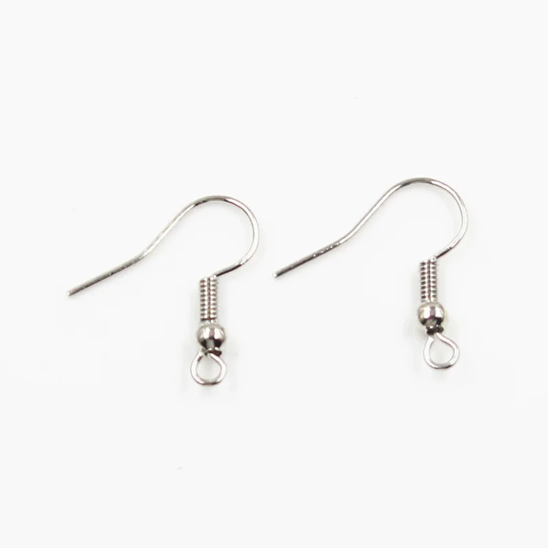New Fashion 100pcs Earring Findings 20x17mm DIY Earrings Clasps Hooks Fittings DIY Jewelry Making Accessories Iron Hook Jewelry 5