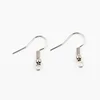 New Fashion 100pcs Earring Findings 20x17mm DIY Earrings Clasps Hooks Fittings DIY Jewelry Making Accessories Iron Hook Jewelry 5