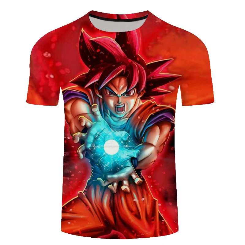 Новинка 6XL 3D Мужская футболка Dragon Ball Z Goku Master Roshi забавная мультяшная аниме летняя