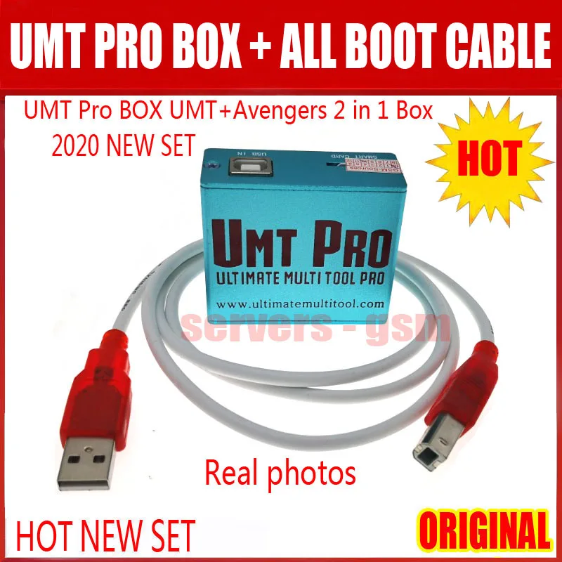 Новая Оригинальная версия UMT Pro2 BOX /Ultimate Multi Tool + AVB 2 в 1 коробке UMF ALL Boot One Cable|Детали