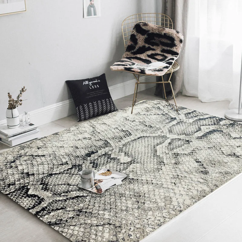 

Stylish Southeast Asian Exotic Snake Style Kitchen Living Room Bedside Carpet