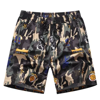 

Men's Summer Quick Dry Beach Pants Men's Beach Pants Casual Fifth Pants Loose Large Size Sports Shorts Men