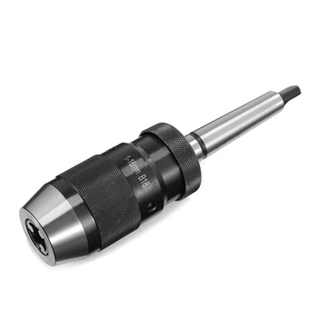 

1 - 16mm B18 Self Tightening Drill Chuck MT2-B18 Arbor Accurate Machine Live Center Accessories Increase The Output Torque