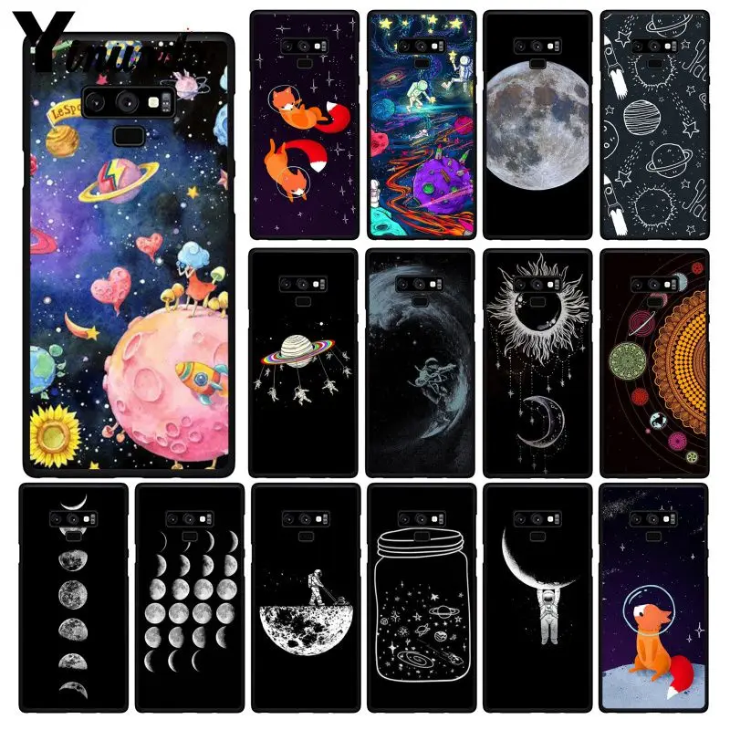 

Yinuoda Space Astronaut Moon universe fox PhoneCase For Samsung Galaxy A50 Note7 5 9 8 Note10 Pro J5 J6 Prime J610 J6Plus J7DUO