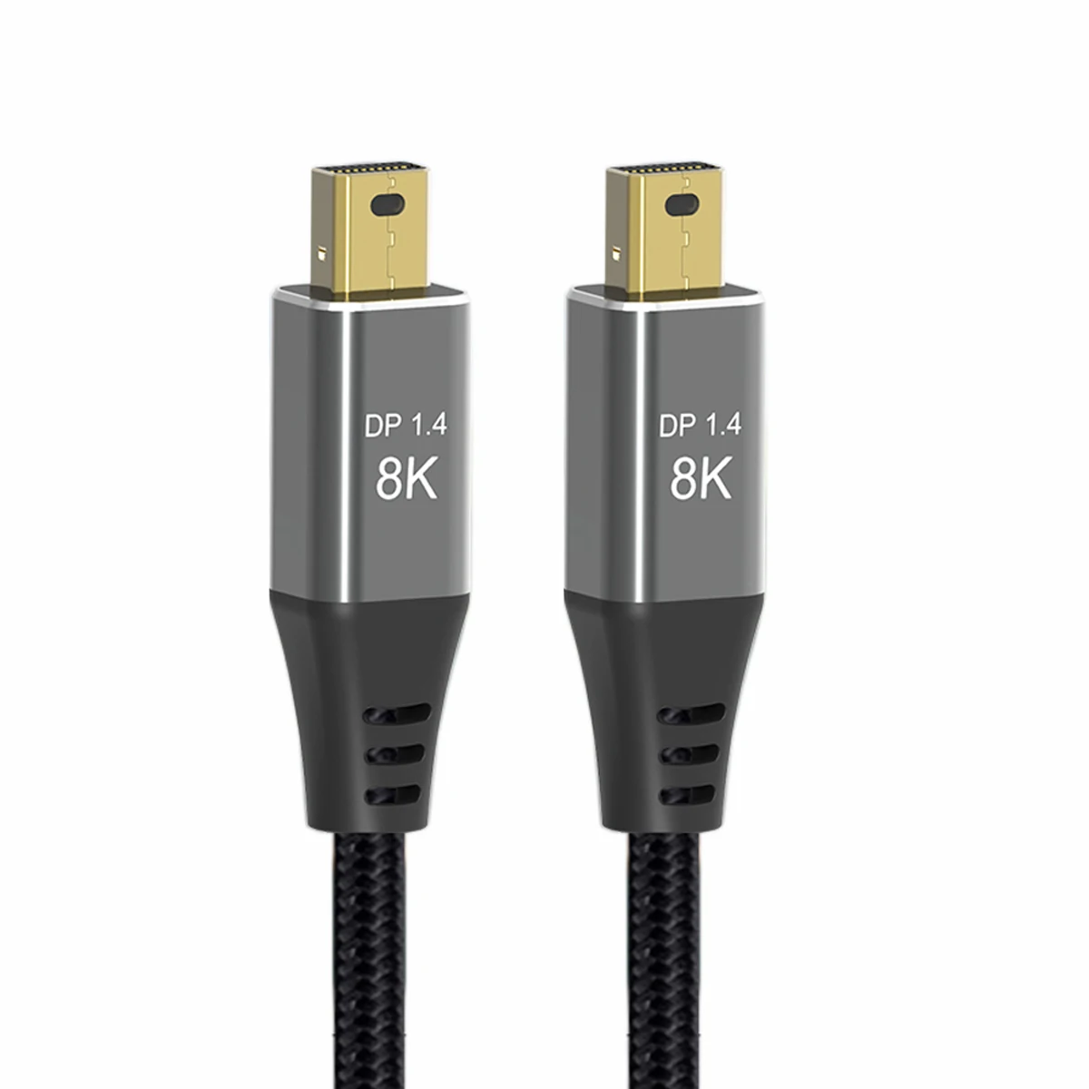 

Jimier Mini DisplayPort 1.4 8K 60hz Cable Ultra-HD UHD 4K 144hz Mini DP to MiniDP Cable 7680*4320 for Video & PC & Laptop & TV