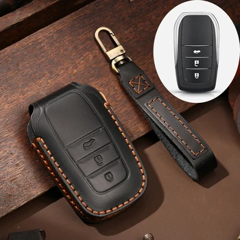 Cover chiave telecomando per Toyota Fortuner Prado Camry Rav4 Chr c-hr Land Cruiser 200 Avensis Auris Corolla SUV 2017 2018 5 Cover chiave telecomando per Toyota Fortuner Prado Camry Rav4 Chr c-hr Land Cruiser 200 Avensis Auris Corolla SUV 2017 2018 - KEYYOU custodia portachiavi in pelle per Toyota Fortuner Prado Camry Rav4 Chr c hr Land
