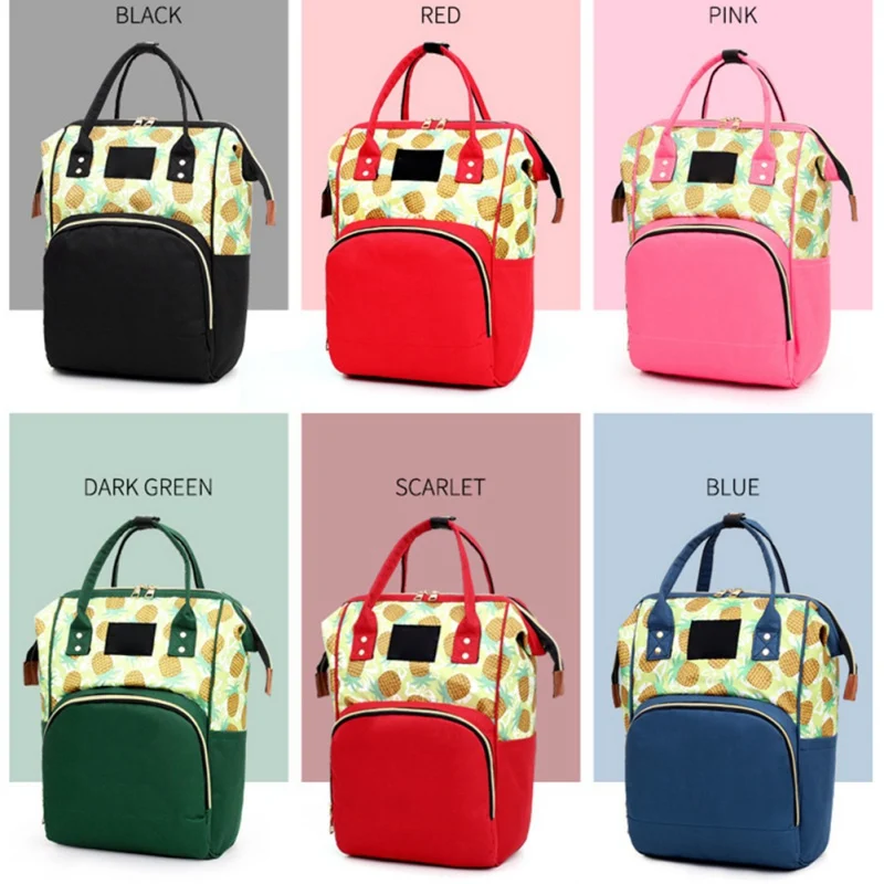 Travel Fashion Mummy Maternity Nappy Bag Large Capacity Waterproof Backpack Multi-function Backpack Nursing Bag