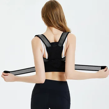 

Brace Support Belt Adjustable Back Posture Corrector Clavicle Spine Back Shoulder Lumbar Posture Correction for Adults Children