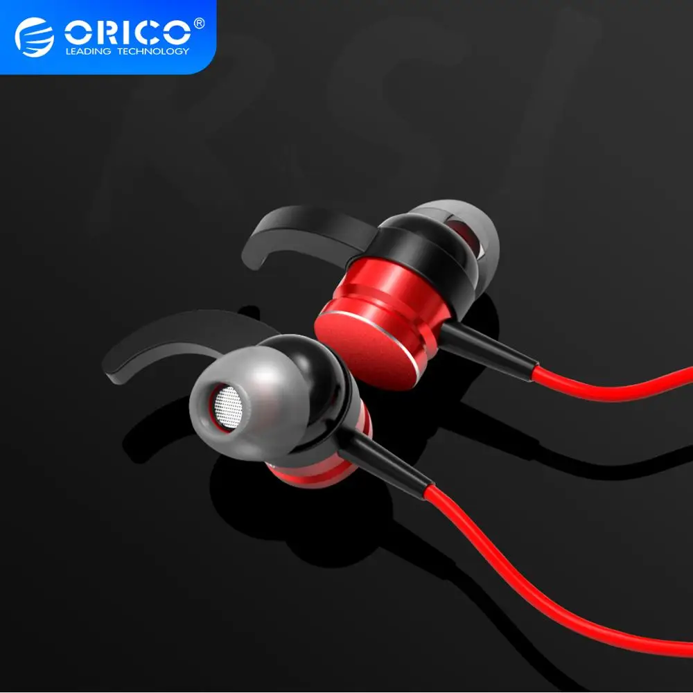 Спортивные музыкальные наушники ORICO со встроенным микрофоном 3,5 мм, проводные наушники для телефона и планшета|Наушники и гарнитуры| | АлиЭкспресс