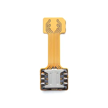 

Card Extender Dual SIM Adapter Extension Cable Slot Durable For Mobile Phone Android AS99