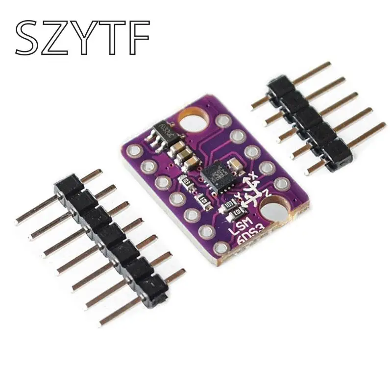 GY-LSM6DS3 LSM6DS3 акселерометр гироскоп Встроенный цифровой Температура Сенсор модуль