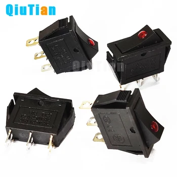 

KCD3 Rocker Switch ON-OFF ON-OFF-ON 2 Position 2Pins /3Pins Electrical equipment With Light Power Switch 16A 250V / 20A 125V AC