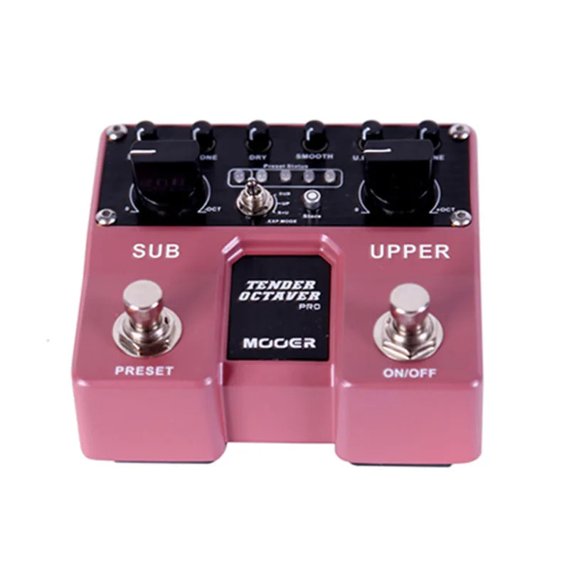 MOOER Tender Octaver Pro гитарный эффект педали Отдельные регуляторы громкости и наклона для sub и верхних Октав педаль эффектов