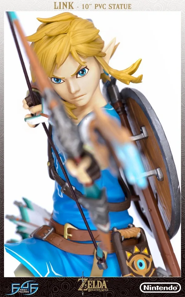 

First 4 Figures 10-Inch Zelda Legend Breath of the Wild Link Boxed Garage Kit