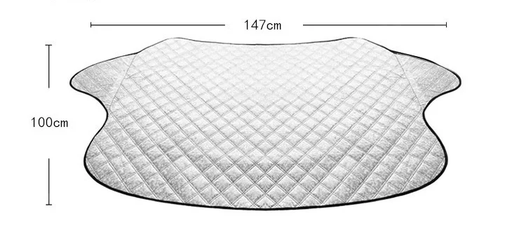 Car Sunshade Covers Front Window Sunshade Anti Snow Protector Anti Sun UV Heat Windshield Thick Car SUV Cover