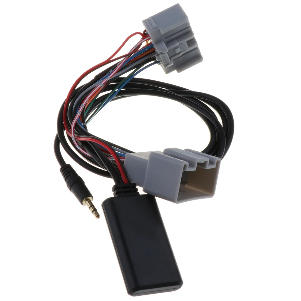 Car Bluetooth Adapter Wireless Car CD Stereo AUX Music Interface Cable Audio Line with Bluetooth Receiver for Volvo C30/C70