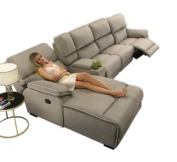 

sofa set living room furniture modern electric recliner leather sofa sectional sofas
