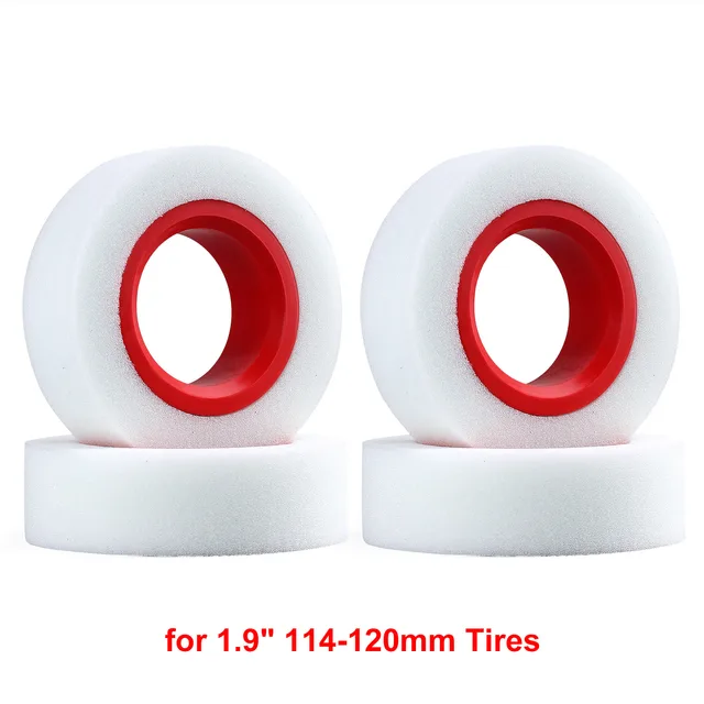 Double Layer Sponge Dual Stage TPE Foam for 1/10 RC 114mm-120mm 1.9" Wheel Tires