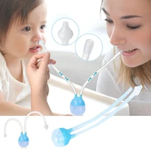 Aspirador Nasal de silicona para bebés, limpieza Nasal, cuidado de la nariz, inhalador Nasal para bebés, aspirador de reflujo para la prevención infantil