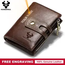 Гравировка, подарок, мужской кошелек из натуральной кожи, кошелек для монет, маленький мини-держатель для карт, портфель, Portomonee, мужской кошелек с именем, Лидер продаж