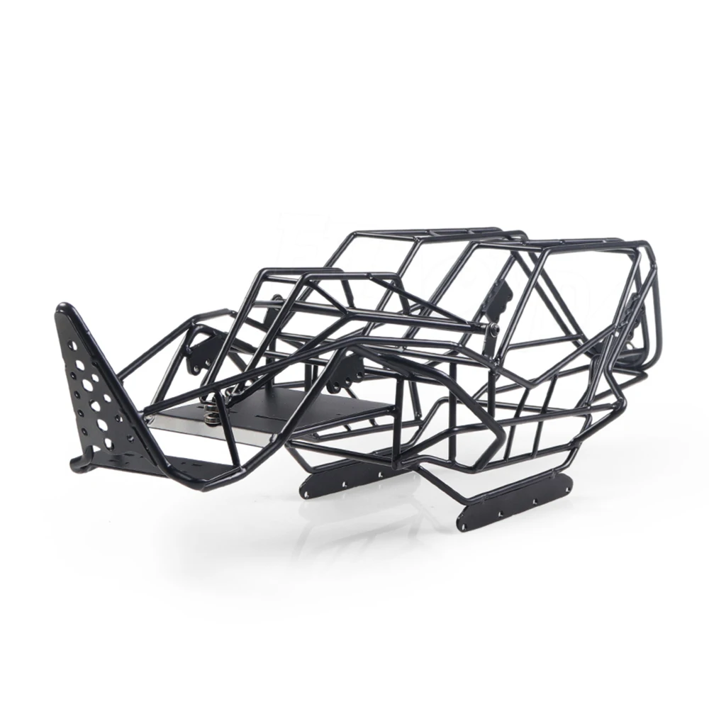 Metal Body Roll Cage Full Tube Frame Chassis For 1/10 RC Crawler Axial