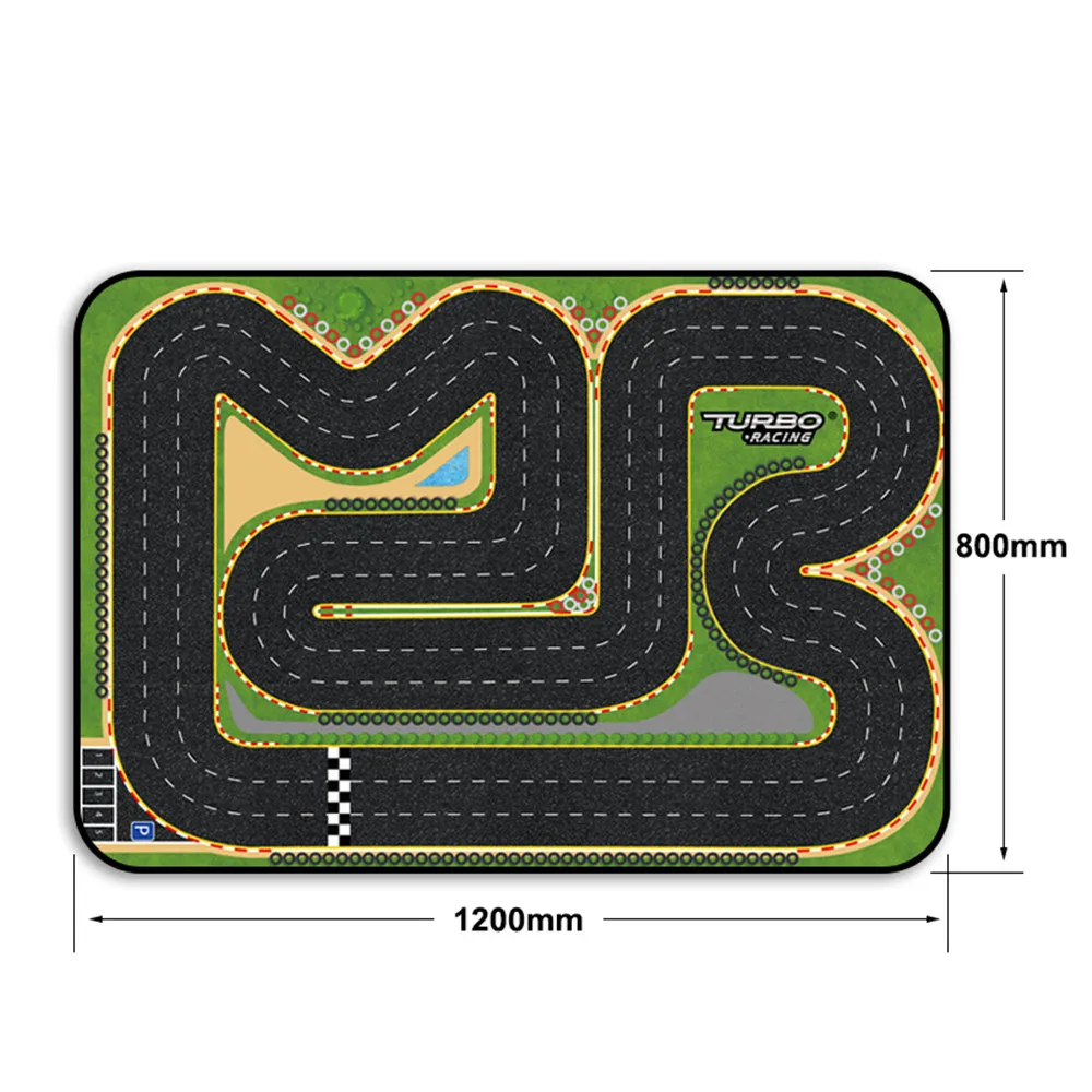 Race Track 120X80cm for 1:76 RC Car