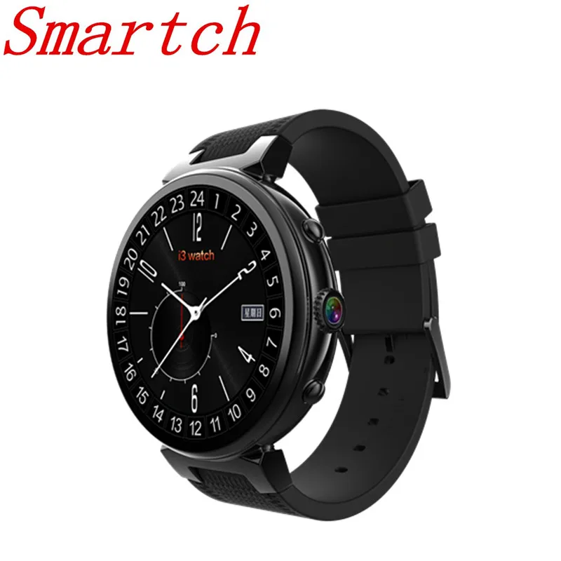 

Smartch New smart watch I6 pro SmartWatch 2GB + 16GB 3G with GPS WIFI Heart rate, accelerometer pedometer Voice search For IOS