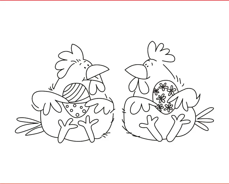 

10x8 Two chicks Transparent Clear Silicone Stamp Seal for DIY scrapbooking photo album Decorative clear stamp